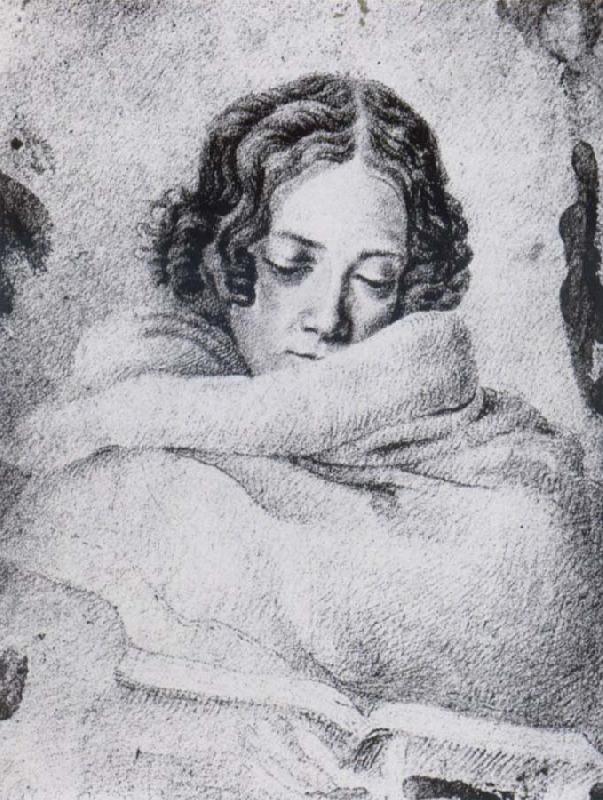 Ludwig Emil Grimm Bettina von Arnim oil painting image